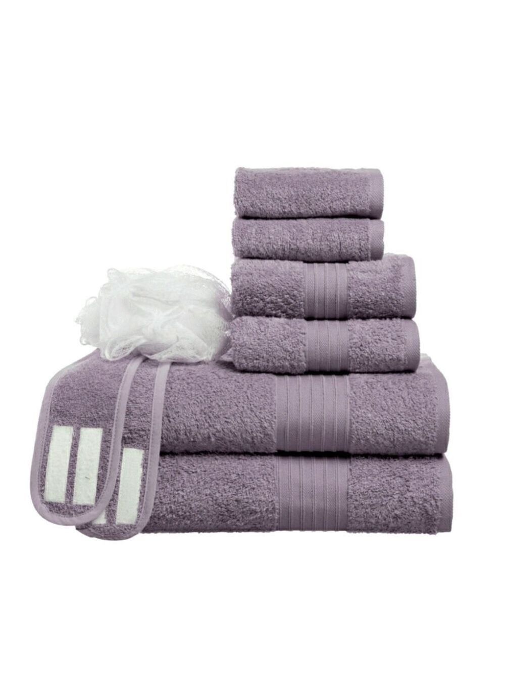 LUXURY CONCIERGE 8-PIECE TURKISH COTTON TOWEL SET